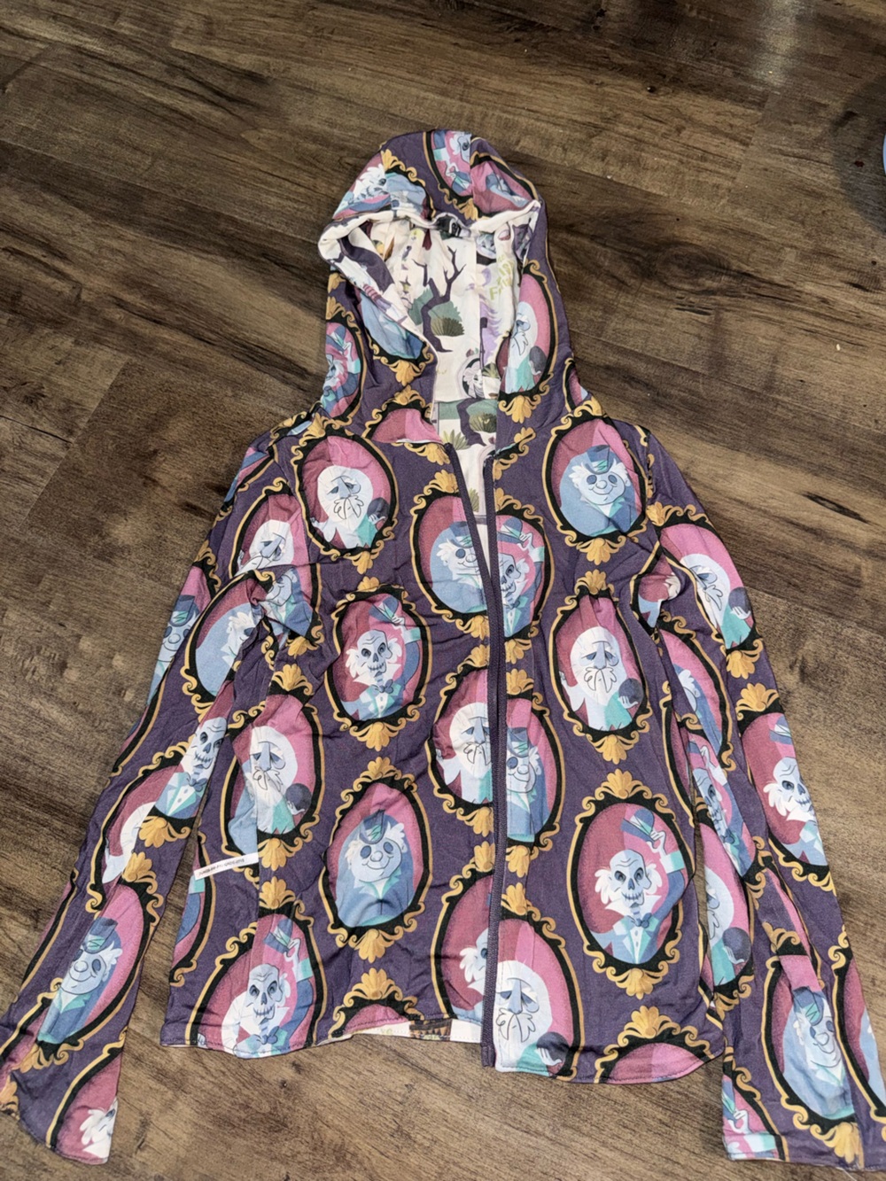 Posh Peanut × Disney Haunted Mansion Reversible Zip Hoodie 2T Ltd Edition